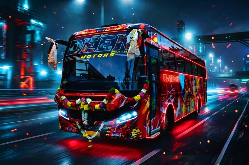 Iron Man Bus